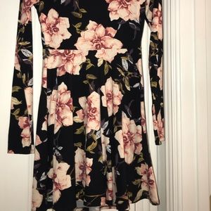 Black Floral dress
